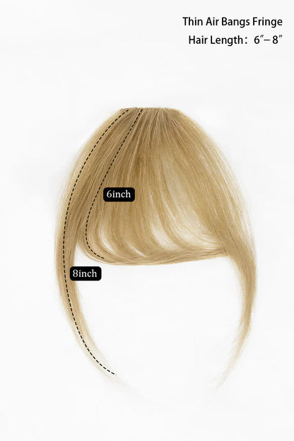 Annie Handmade Human Hair Bangs