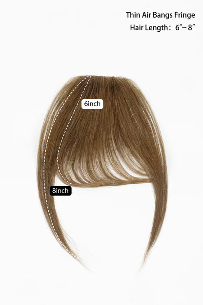 Annie Handmade Human Hair Bangs