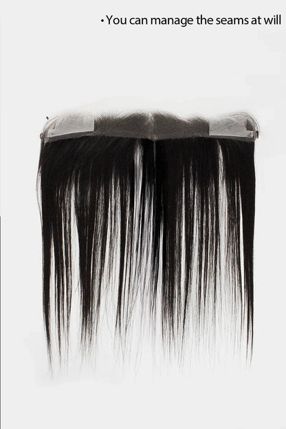 Aurora Hairline Topper: Breathable Lace|Halo Wire|Natural Look Natural Black #1B