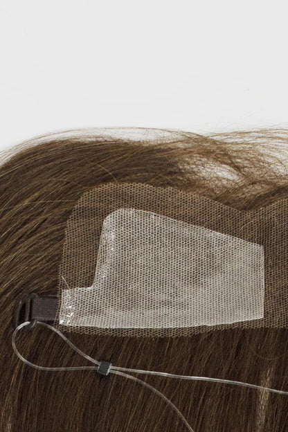 Aurora Hair Hairline Topper: Breathable Lace|Halo Wire|Natural Look Medium Brown #4