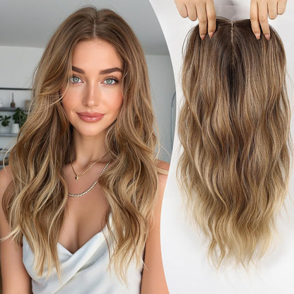 ⚡Free Shipping –🌷2026 New Lightweight & Breathable Wavy Hair Topper